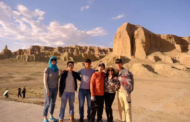 Urho Ghost City guests Xinjiang